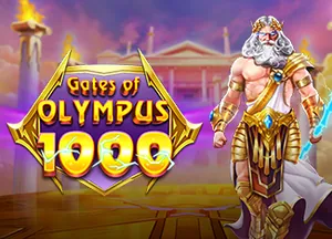 ภาพตัวอย่างเกม Gates of Olympus 1000 จาก Pragmatic Play